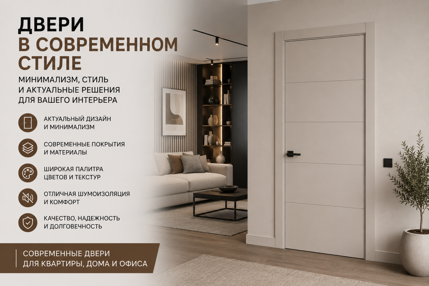 Двери в современном стиле